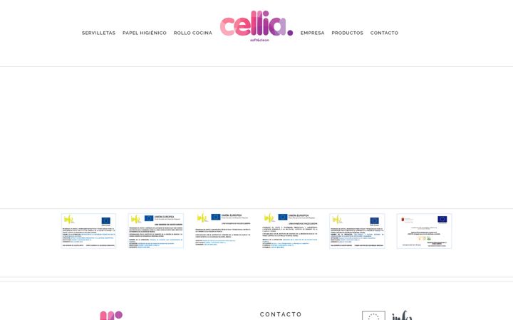 Екранна снимка на cellia.es