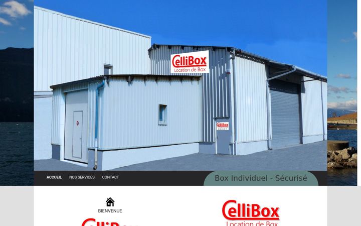 Screenshot of cellibox.com