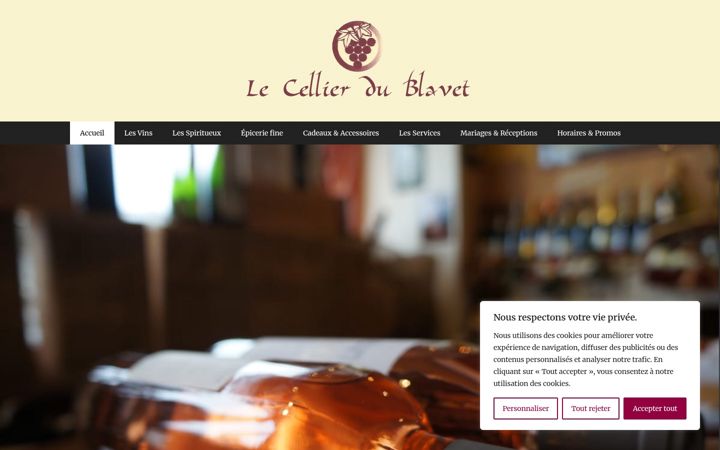 Ekraanipilt saidist cellier-du-blavet.fr