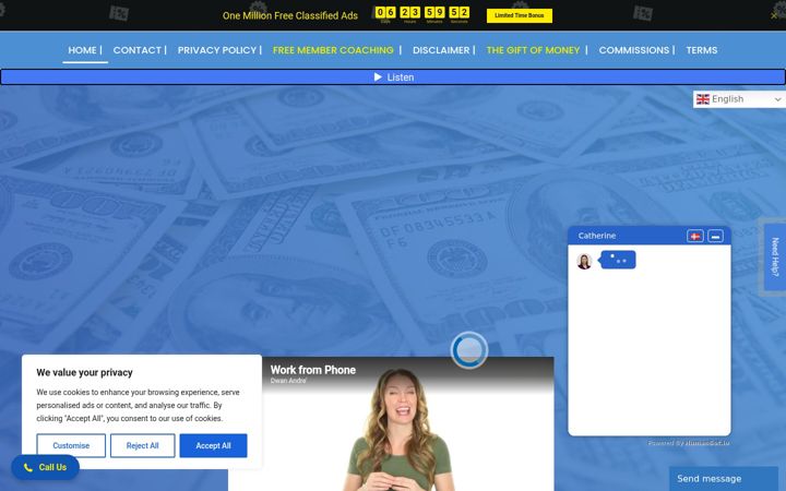 Screenshot of cellphonerichest.com