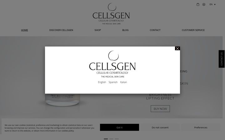 Screenshot of cellsgen.com