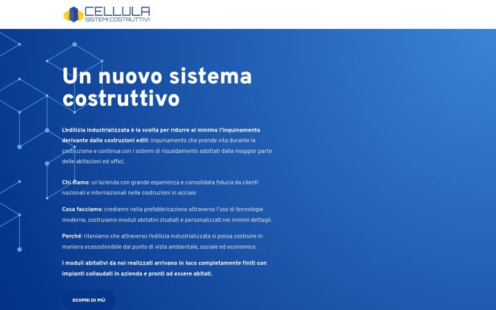 Captura de pantalla de cellulasrl.it