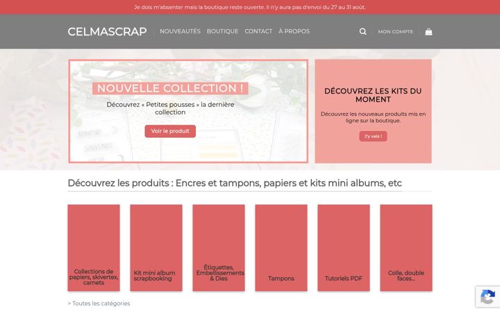 Screenshot of celmascrap.com