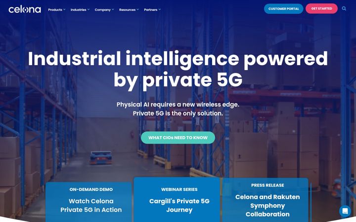 Kuvakaappaus sivustosta celona.io
