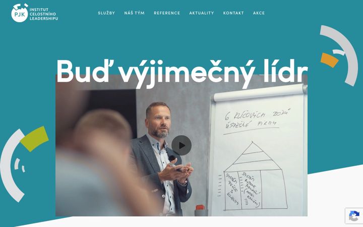 Screenshot ta' celostnileadership.cz