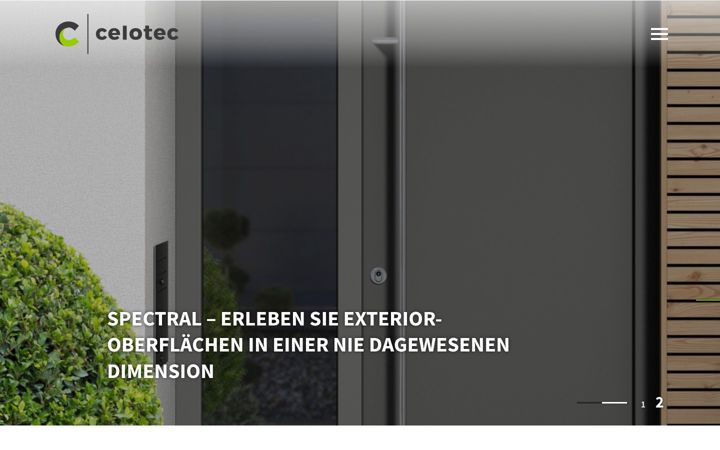 Screenshot of celotec.com