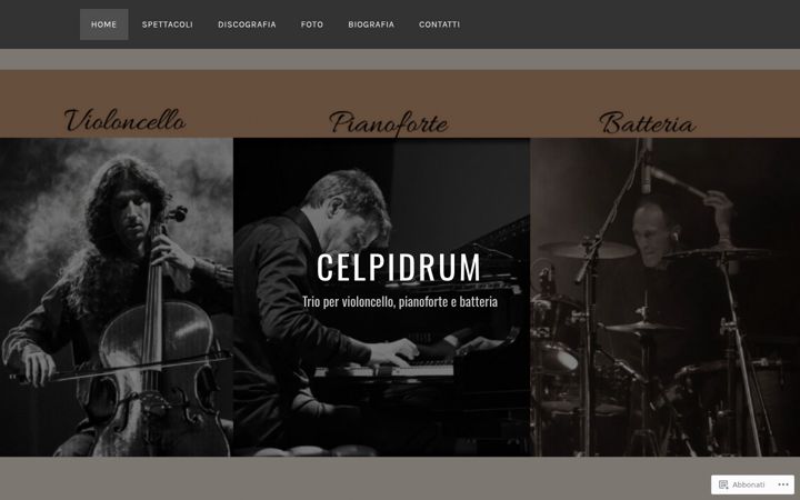 Screenshot of celpidrum.com