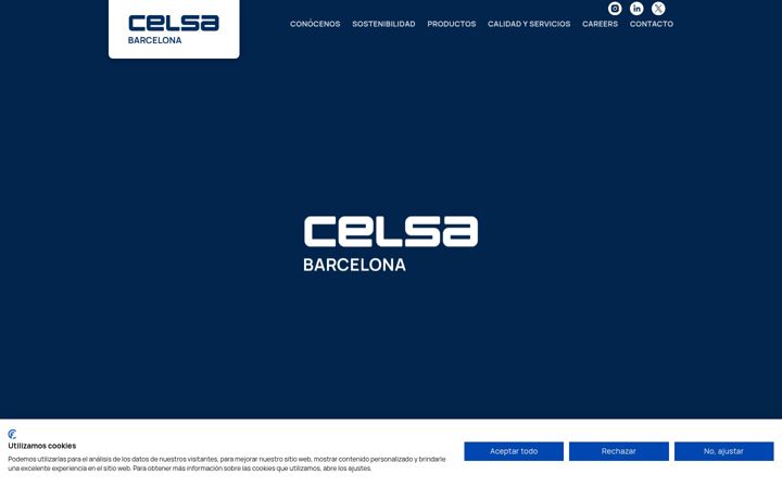 Screenshot of celsabarcelona.com