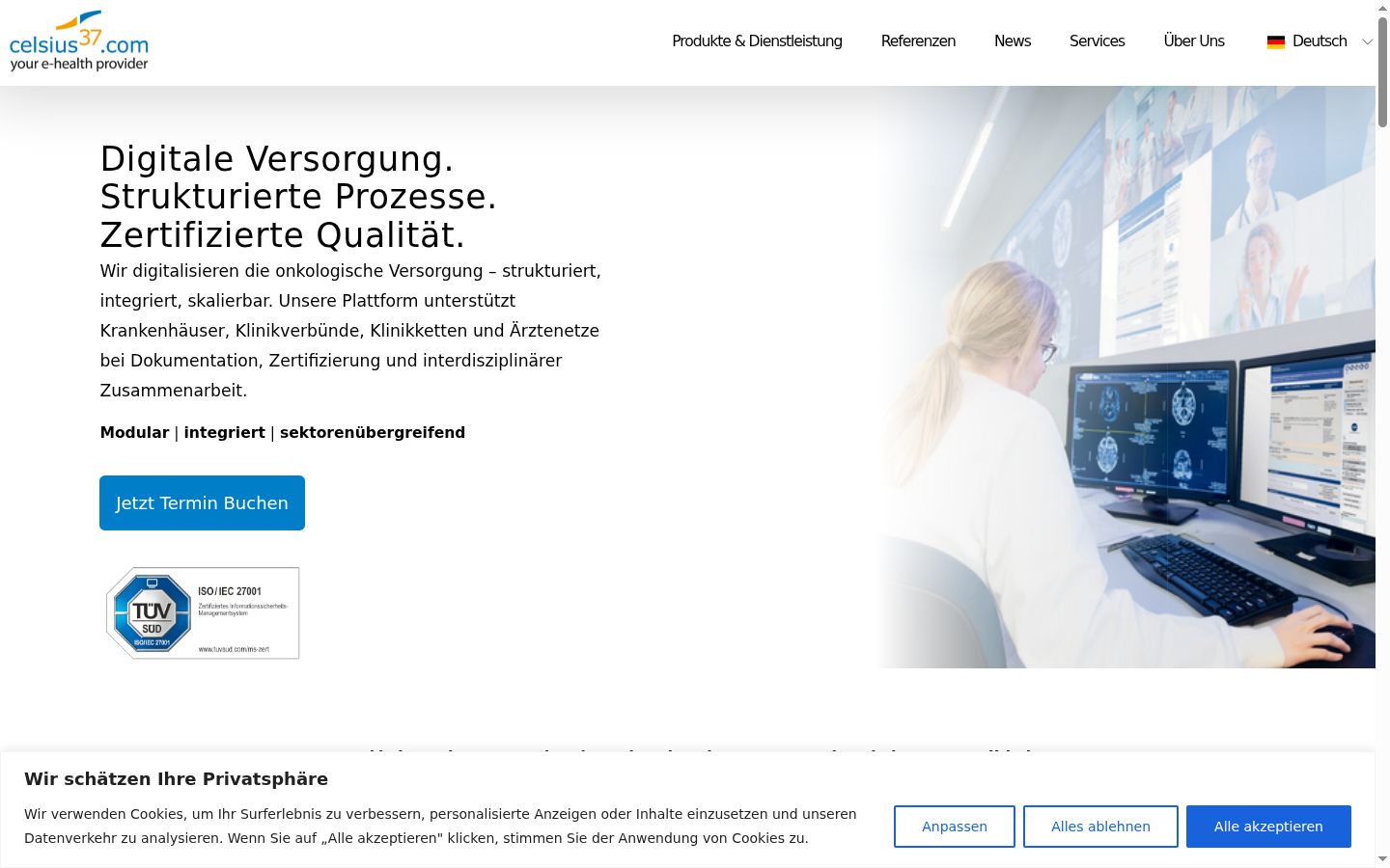 Screenshot tal-banner tal-kunsens muri qabel kwalunkwe interazzjoni