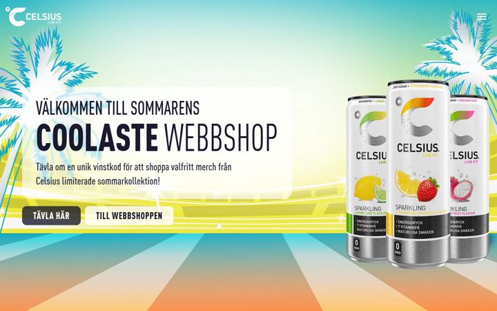 Screenshot of celsiuskampanj.com