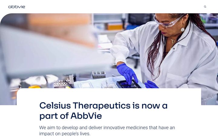 Screenshot of celsiustx.com