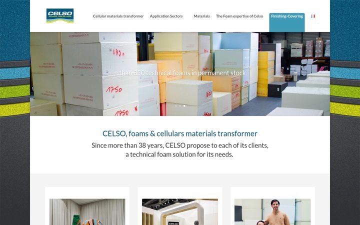 Screenshot of celso.fr