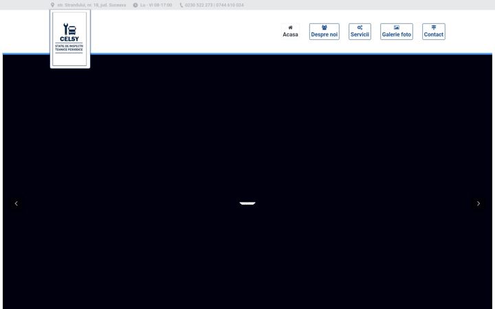 Captura de ecrã de celsyprodcom.ro