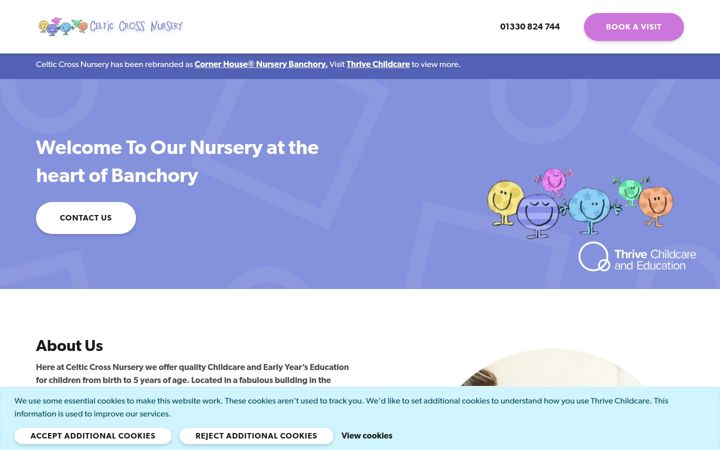 Screenshot von celtic-cross-nursery.co.uk