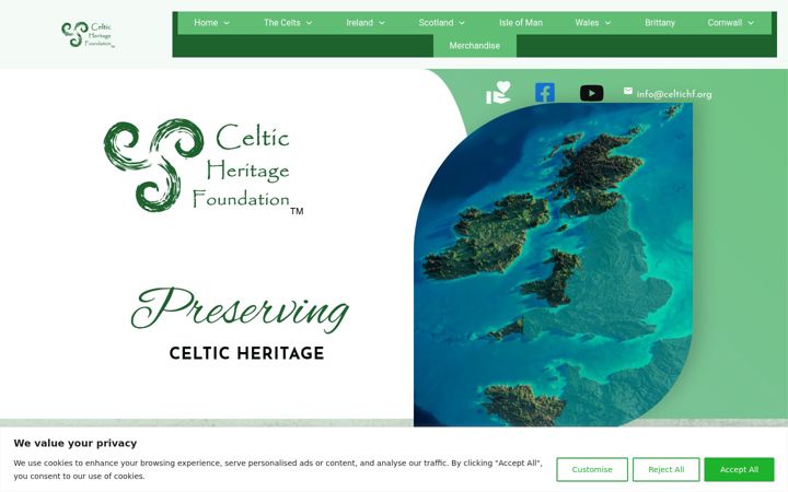 Zrzut ekranu celtichf.org