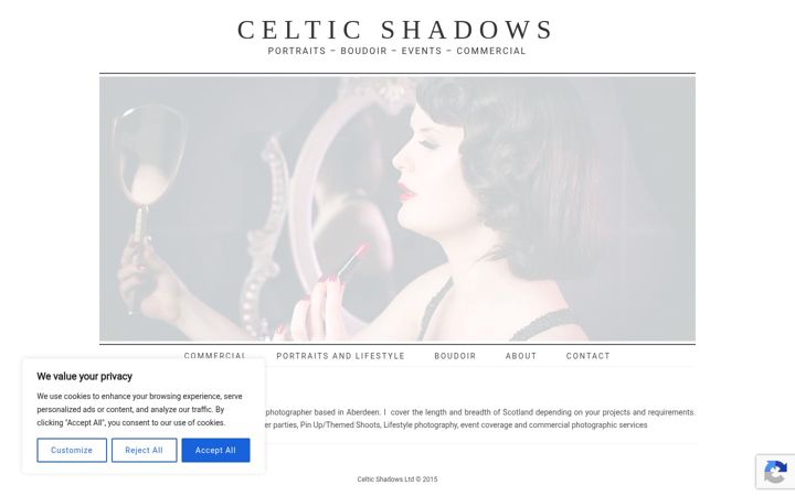 Screenshot von celticshadows.co.uk