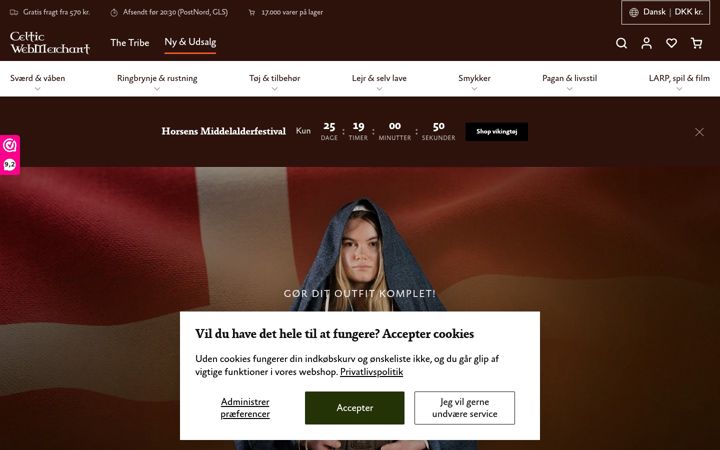 Screenshot von celticwebmerchant.co.uk