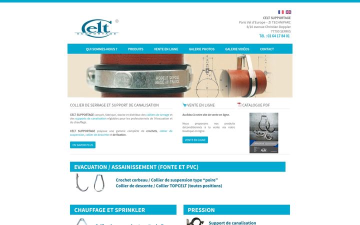 Screenshot of celtsupportage.com