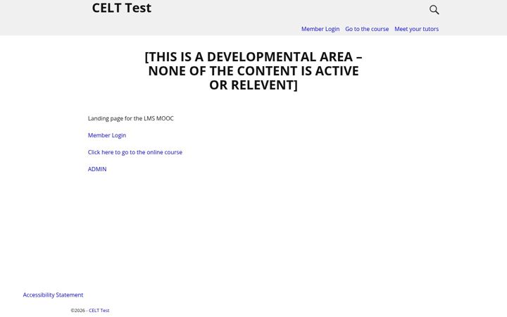 Screenshot von celtwebtest.dmu.ac.uk