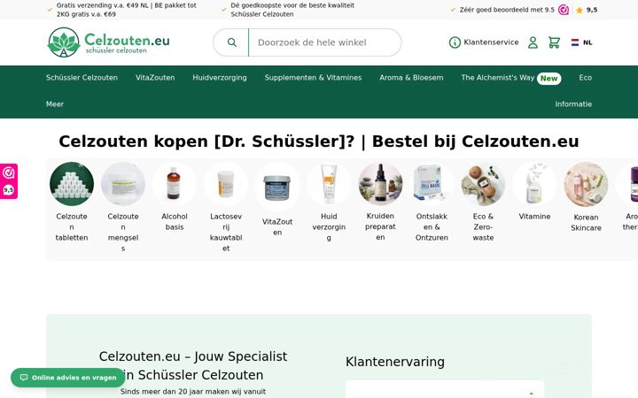 Screenshot di celzouten.eu
