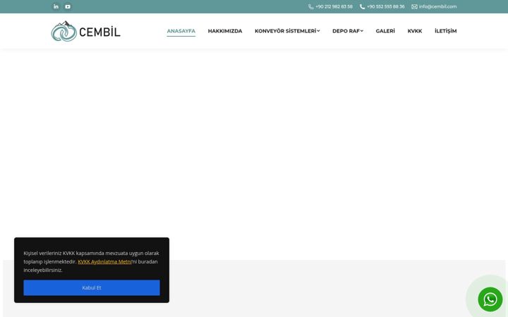 Screenshot of cembil.com