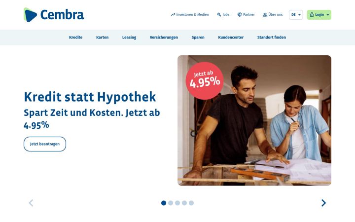Képernyőkép: cembra.ch