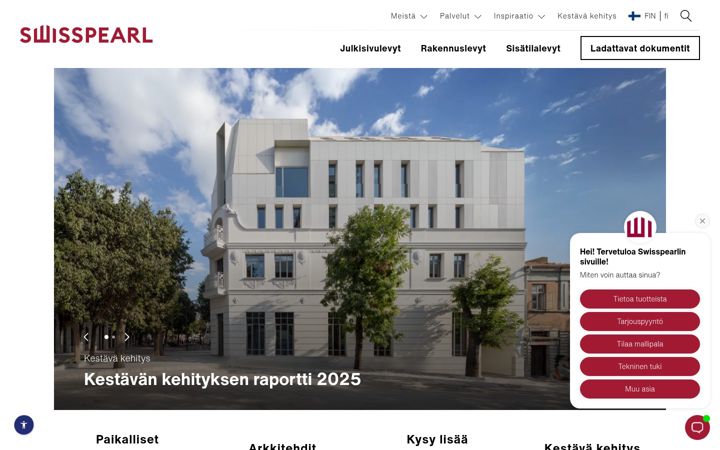 Skærmbillede af cembrit.fi