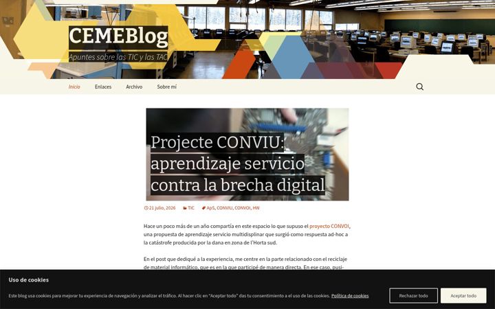 Screenshot of cemebe.info