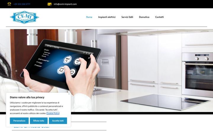 Screenshot of cemi-impianti.com