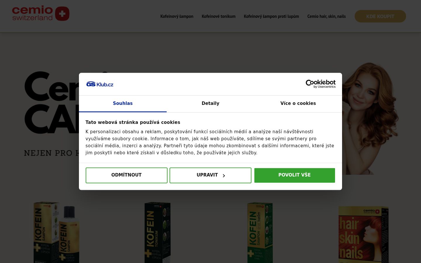 Screenshot tal-banner tal-kunsens muri qabel kwalunkwe interazzjoni
