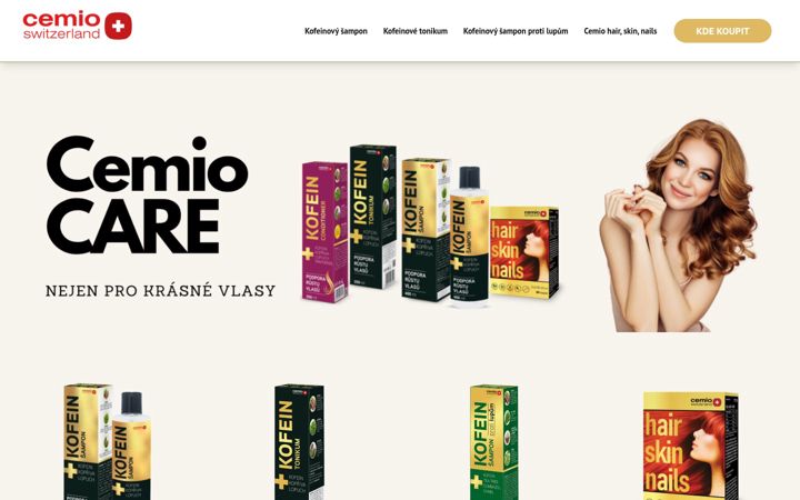 Screenshot ta' cemiocare.cz
