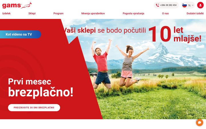 Screenshot von cemiogams.si