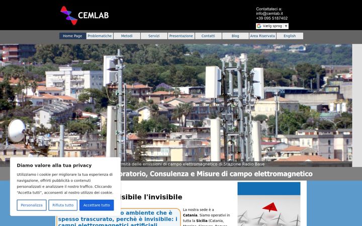 Képernyőkép: cemlab.it