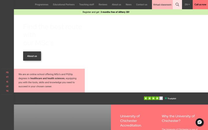 Screenshot of cempeducation.com