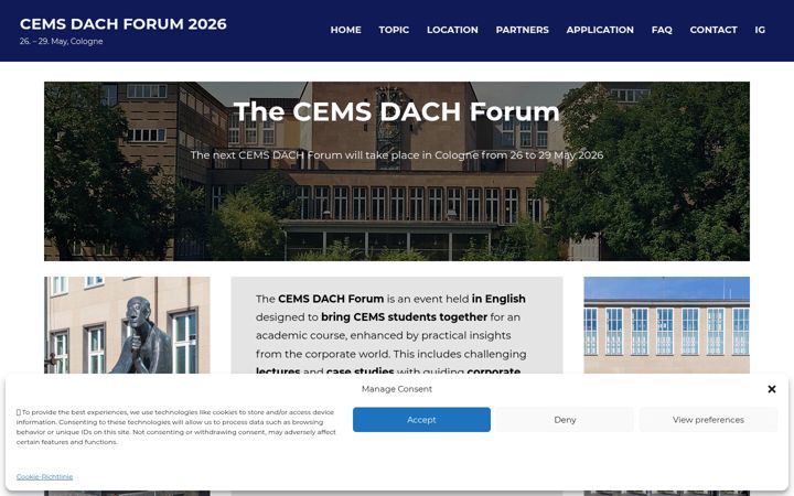 Screenshot of cemsdachforum.com