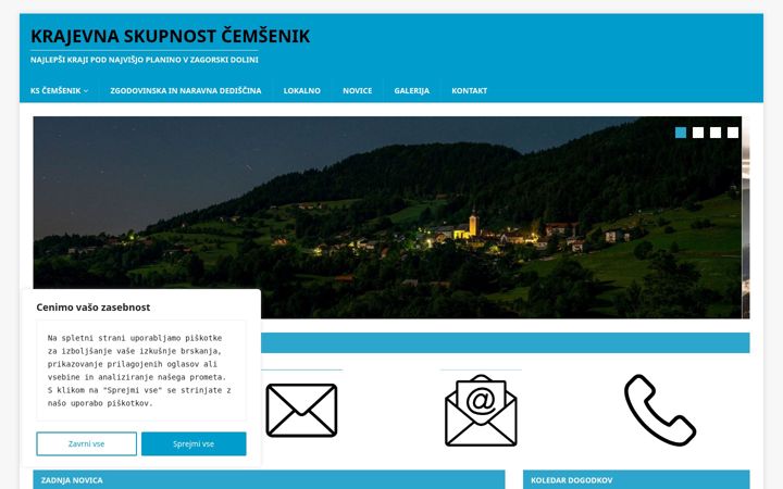 Screenshot von cemsenik.si