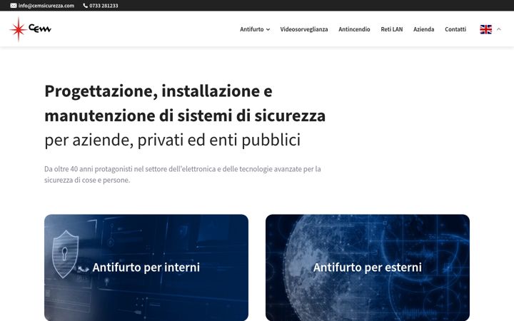 Képernyőkép: cemsicurezza.it