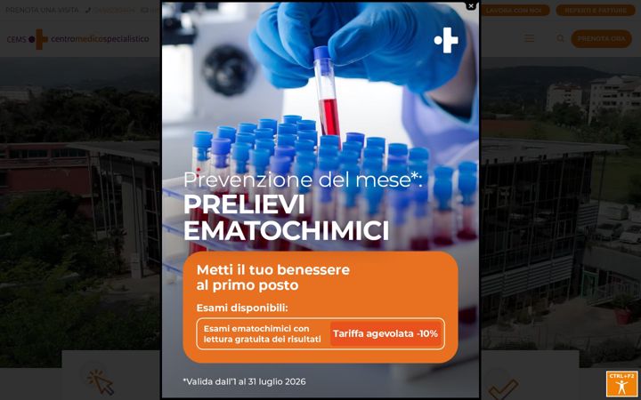 Screenshot of cemsverona.it