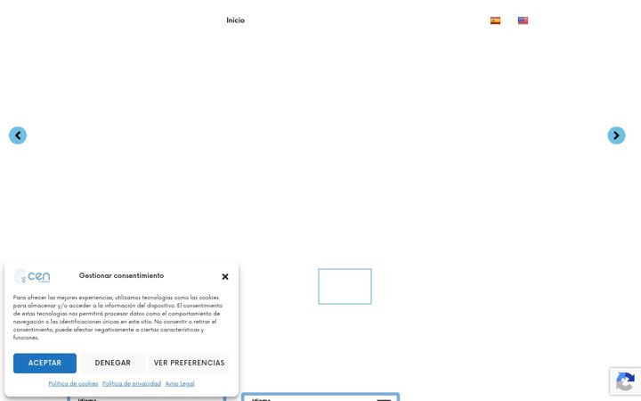 Screenshot of cen-academy.com