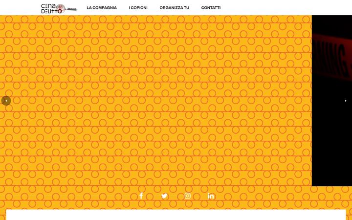 Screenshot of cenacondelittopuglia.it