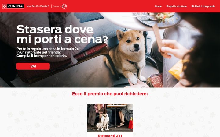 Screenshot of cenaconfido.it