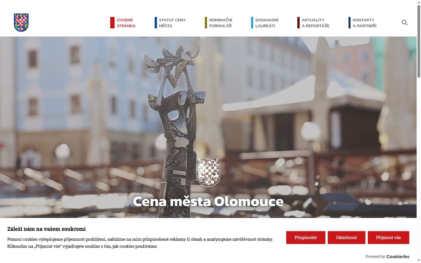 Sutikimo reklamjuostės, rodytos prieš bet kokią sąveiką, ekrano kopija