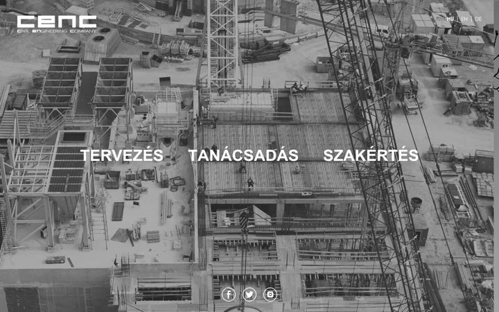 Screenshot του cenc.hu