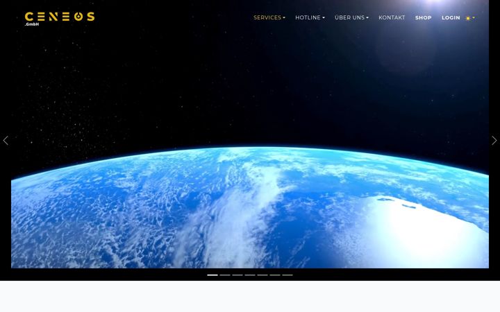 Captură de ecran a ceneos.net