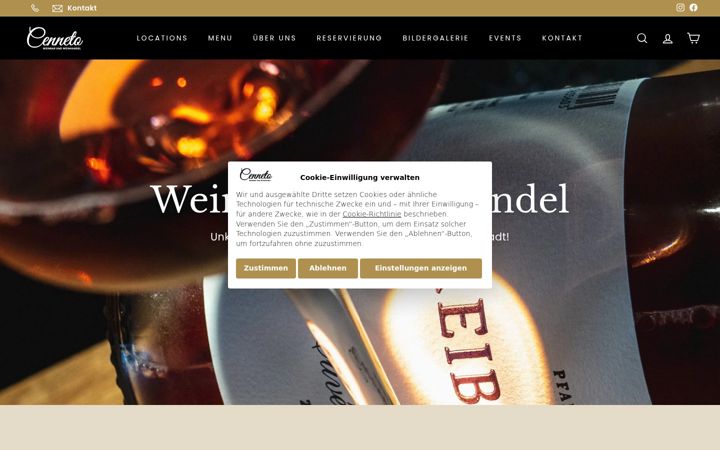 Screenshot of cenneto.com