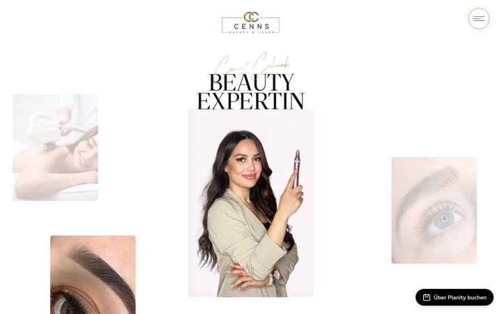 Screenshot of cennsbeauty.de