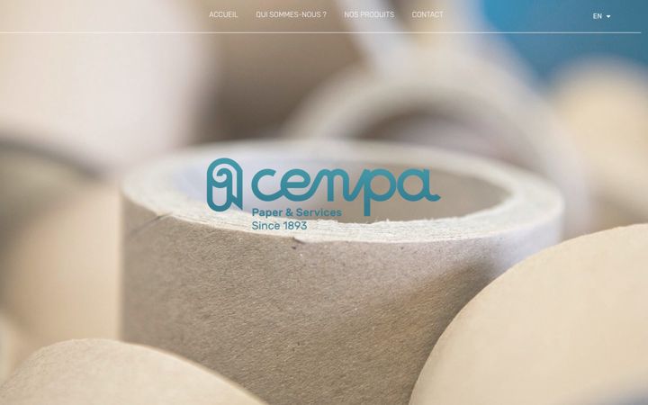 Skjermbilde av cenpa.fr