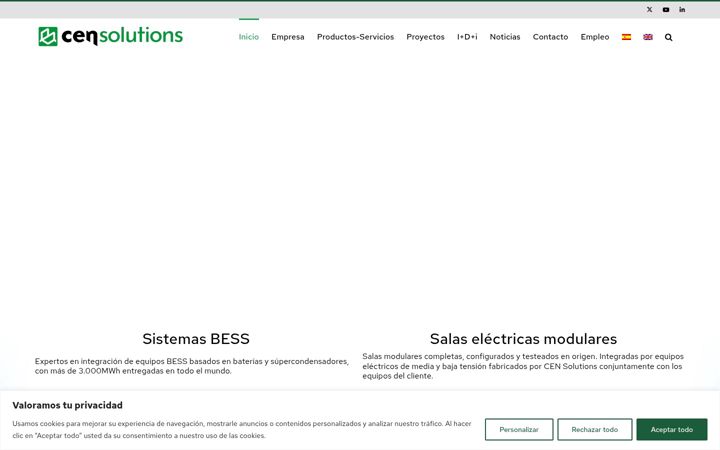 Skærmbillede af censolutions.es