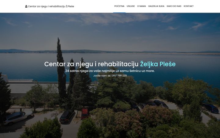 Screenshot di centar-plese.eu