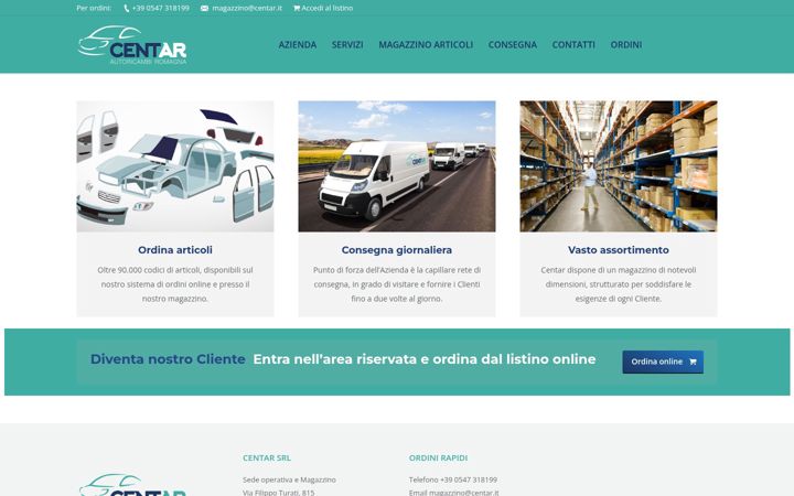 Screenshot of centar.it